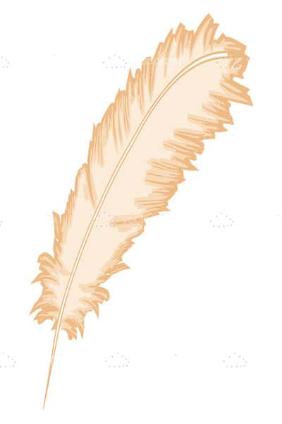 Feather leaf